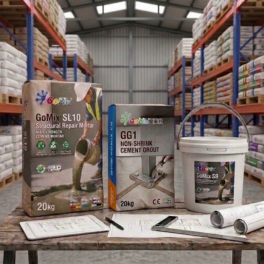 Collage de Productos Técnicos Sumconce GoMix